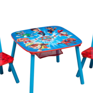 Delta Children Nickelodeon PAW Patrol 3-Pc. Table and Chair Set with Storage