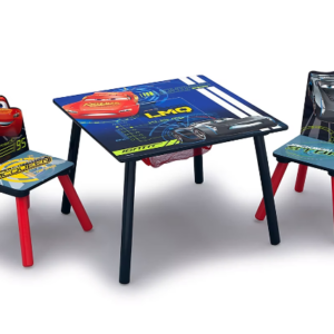 Delta Children Disney/Pixar Cars 3-Pc. Table and Chair Set with Storage