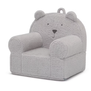 BabyGap by Delta Children Sherpa Bear Chair - Grey